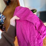 Talbots  Fuschia Metallic Zip Front Jacket Snap Cropped 14 Photo 4