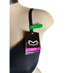 Maidenform  T-shirt Demi Wireless Bra Black Large Convertible Straps Natural Lift Photo 3