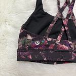 Lululemon floral print energy bra size 4 Photo 2
