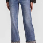 Alice and Olivia
High Rise Straight Jeans in Brooklyn Blue 28 Photo 0