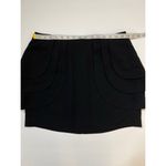 BCBGeneration Black Tiered Layered Tulip Design Mini Skirt Sz 10 Women Photo 7