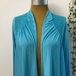 New women’s blue jacket/ cardigan Size M Photo 1