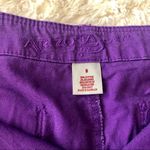 Arizona Jeans  Purple Denim Shorts Size 9 Photo 3