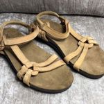 Björndal Bjorndal brown strappy Slingback sandal flat leather size 10 Photo 1