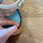 Frances Valentine Betty Patent Leather Heeled Sandal Size 9 Brown Photo 9