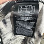 Guess Dress Women M White Black Tie Dye Y2K Bodycon Cap Sleeve Bratz Ruched Club Photo 9