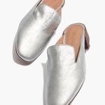 Madewell  Willa Loafer Mule in Metallic Photo 0