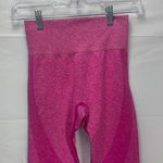 PINK - Victoria's Secret PINK Victoria’s Secret Seamless Hot Pink Workout Ombre Tights Leggings S… Photo 1