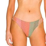 Beach Riot NWT  Revolve Island bikini bottom Yasmin Fest multi shimmer colorway Photo 0