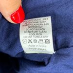 Rhode Navy Blue Ella Metallic Heart Jacquard Cotton Belted Mini Dress Size M Size M Photo 8