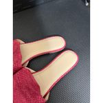 Nayla Josefina in Fishscale Hibiscus Sandal Shoes Pink‎ Boho Womens Size 8 Pink Photo 2