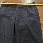 Club Monaco  Navy Linen Blend Wide Leg Pants Size 6 Photo 6