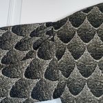 Virginia Johnson Jacket Dress Mermaid Fish Scales Black Gray XS EUC #VEG Photo 2