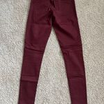 Vervet Flying Monkey maroon colored skinny jeans Photo 1