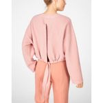 Fabletics Pink Anna Tie Back Sweatshirt Size L Photo 10