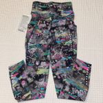 Lululemon NEW!  Size 2 Fast and Free HR Tight 25” Running Leggings Paint Multi Photo 12
