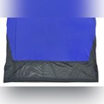 Fabletics Valencia Top Mesh Hem Performance Wear Shirt Blue Womens Large NWT Photo 1