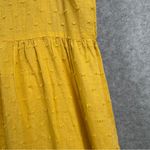 Andree by Unit Women’s  Mustard Ruffle Sleeve Dress Size Small Photo 3