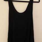 Feel the Piece  Black Scoop Neck Wrap Back Low Cut Tank Top Women’s Sz M/L Photo 0