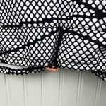 Beyond Yoga  Chromatic Quarter Zip Windbreaker Hoodie Black and White Size Medium Photo 4