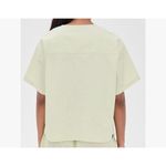 WAYF NWT  Tabitha Top Women 8 Green Tie Front V-Neck Photo 1