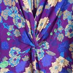 Smythe Women’s Twist Dress Purple Violet Size M Photo 4
