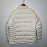 Lands' End Lands' End Down Winter Puffer Jacket Ivory Size XL Photo 8