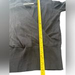 Ann Taylor  Factory Black Wrap Front Knit Sweater XS Workwear Business Casual Photo 7