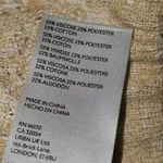 Anthropologie  Womens Tan Natural Cropped Lace Cardigan Sweater‎ M/L Medium Large Photo 4