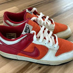 Nike WMNS Dunk Low Orange and Red Size 10 Photo 0