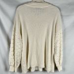 Cynthia Steffe Cece Cream 3D Polka Dot Long Sleeve Sweater 3X Photo 2