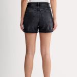 Everlane The Cheeky Short in Vintage Black, Size 25 Photo 3
