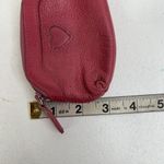 Brighton  Pink Leather Heart Coin Purse Change Purse Zipper Small Photo 13