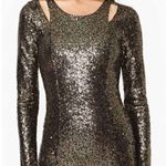 Lucca Couture Nasty Gal Golden Hour Sequin Mini Dress Photo 0