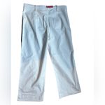 Marine layer Bridget Slim Wide Leg Crop White Pant Size 14 NWT Photo 5