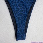 NEW Acacia‎ Mateo bikini bottom leopard animal print blue Amur, L Blue Size L Photo 9