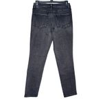 Joseph Ribkoff Women's Jeans Stretch Rhinestone Stud Snake Distressed Denim 2 Photo 9