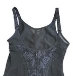 Kathy Ireland  Women’s Size M Mesh Lace Shapewear Bodysuit Black Slimming Evening Photo 5