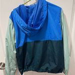 Old Navy Colorblock Windbreaker Jacket - Blue, Green, Yellow Photo 2