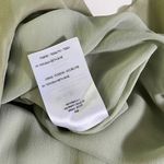 Alessandra Rich Ruffle Gown in Olive Green Green Size 2 Photo 11