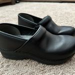 Dansko Black Leather Clogs Photo 0