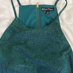 Dear Moon Teal Sparkle Homecoming Dress Photo 2