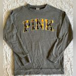 PINK - Victoria's Secret PINK XS Gray Crewneck Photo 0