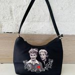 Lucy Love I love Lucy Small Canvas Purse Handbag black Photo 2