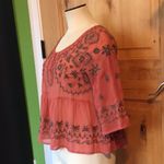 Free People Pennies Sequel Embrdrd Top VGUC XS Photo 4