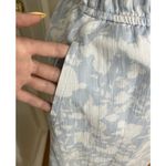 One Shoulder Midi Dress Cotton Garden Beachy Lt Blue Coastal Free Assembly Sz M Size M Photo 4