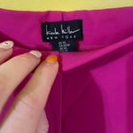 Nicole Miller NWOT Vibrant Pink Wide Leg Pants Photo 1
