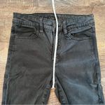 American Eagle Outfitters Black Stretchy Ankle Skinny Jeans Size 2 Short Photo 2
