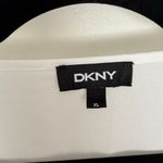 DKNY Women’s XL White Blouse Top Career Office Core Photo 1