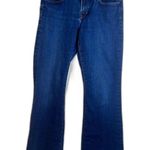 Gap Long & Lean Trouser Denim Blue Jeans Flare Size 30R Photo 0